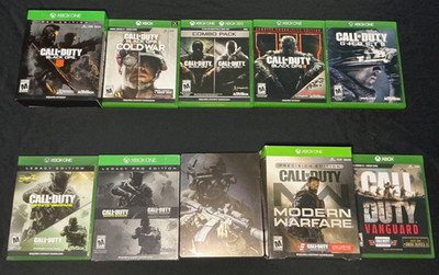   XBOX ONE COLLECTOR'S GAME LOT, (C-ONLY)- FREE SHIPPING  