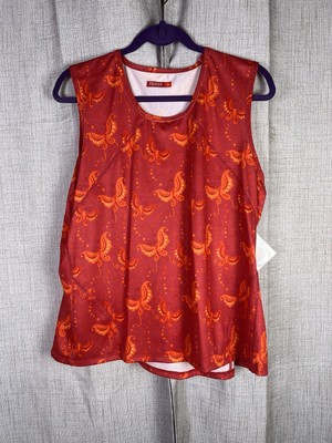 TERRY BICYCLES Tourista Tank Plus Top Butterfly Cycling Jersey Sz 1X NWT