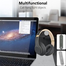 Laptop Side Mount Phone Holder Desktop Mount Laptop Side Stand Holder