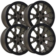 Set Of 4 Factory Reproductions Fr99 Raptor 17x9 6x135 18mm Bronze Wheels Rims