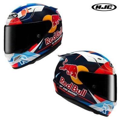 HJC RPHA 12N Red Bull Misano GP II Multicolor Full Face Motorcycle Helmet