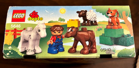 New LEGO Duplo Legoville "Farm Nursery" (5646) Factory Sealed, New - Cow, Sheep