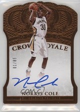 2015-16 Panini Preferred Crown Royale /85 Norris Cole #175 Auto nd3