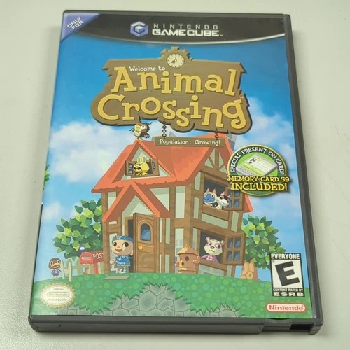 Animal Crossing (Nintendo GameCube, 2006) CIB w/ Memory Card