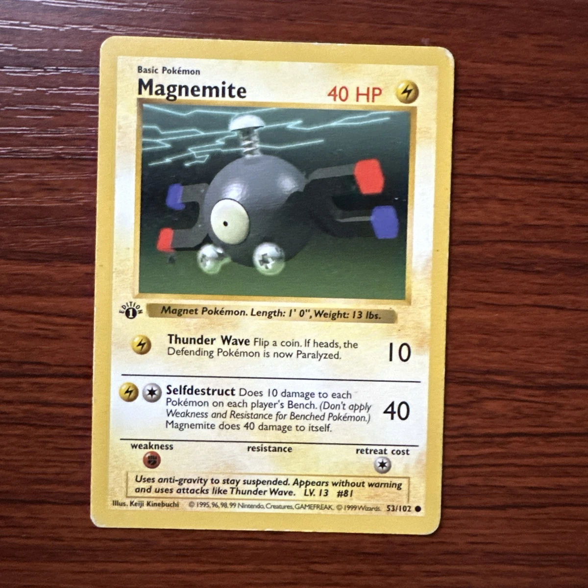 Pokémon TCG Common Base Set Collectible Individual Card Games in