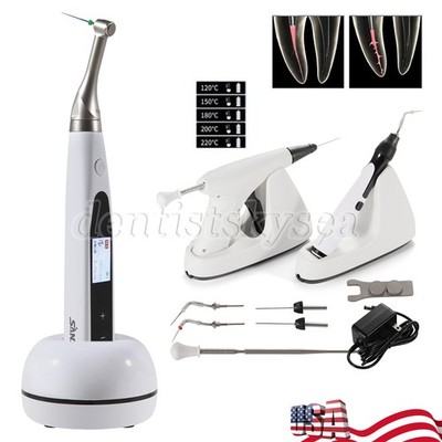 Endo Obturation Gutta-Percha Pen Gun / LED 16:1 Endo Motor Contra Angle Dental