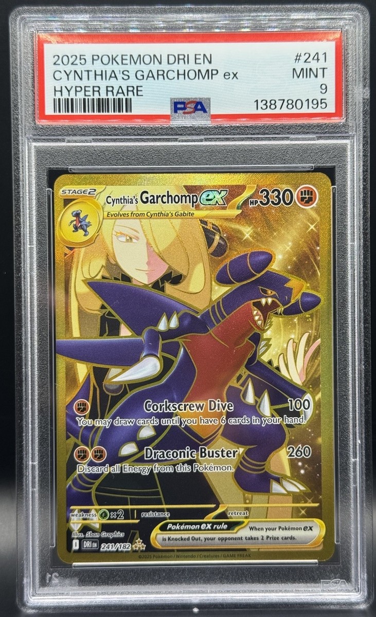 Cynthia's Garchomp ex 241/182 Sv10: Destined Rivals Holo for sale