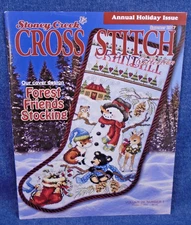 Stoney Creek Cross Stitch Collection Magazine Sum 2017 Forest Friends Stocking