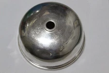 ORIGINAL NICKEL PLATE RAILROAD PANCAKE COVER INTERNATIONAL SILVER 6" FOOD COVER