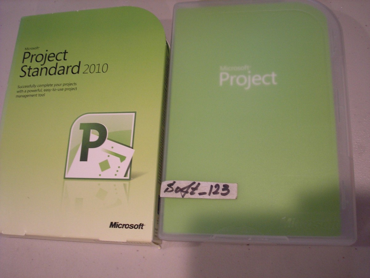 MICROSOFT PROJECT 2010 STANDARD FULL EDITION for sale online | eBay