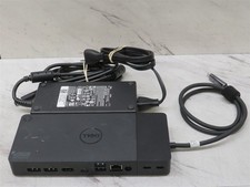 Dell WD22TB4 Thunderbolt 4 Dock w/ 180W Adapter USB-C HDMI DP Tested