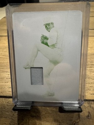 2021 Panini Immaculate Collection NOLAN RYAN ACTUAL PRINTER PLATE 1/1 RARE FIND!