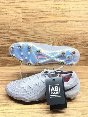 Nike Phantom Luna 2 Elite AG PRO Grey Soccer Cleats Men display picture 1