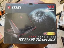 MSI GT83VR 7RF Titan SLI Gaming Laptop NEW SEALED BOX with MSI Backpack