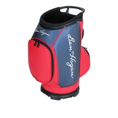 Ben Hogan Den Caddy Golf Ball Bag - Premium PU Leather, Holds 250+ Balls