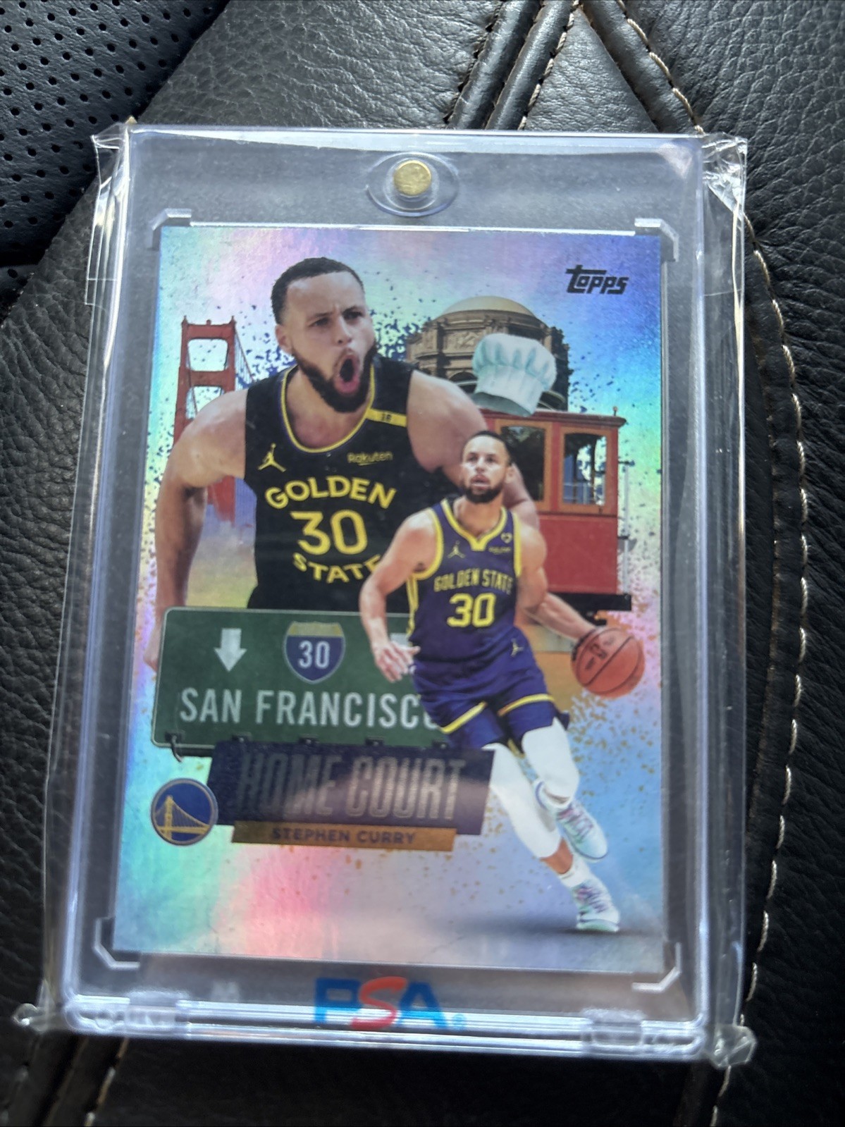 Stephen Curry 2025-26 Topps Home Court SP Case Hit HCA-2