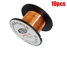 10Pcs Ppa 0.1MM Copper Solder Enamelled Solde...