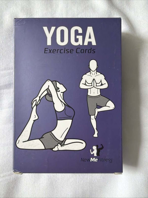 NewMe Fitness Yoga Exercise Cards Complete Set