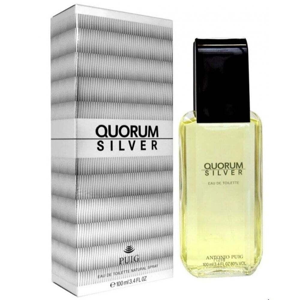 Antonio Puig Silver Quorum Eau De Toilette 100Ml Spray - Image 4