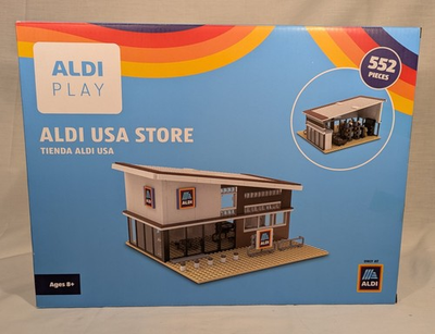#ad #ad ALDI PLAY ALDI USA Brick Build SUPERMARKET 552 BUILDING BLOCK STORE New Sealed $44.99