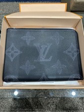 Louis Vuitton Pochette Jour GM Taurillon Leather Monogram Noir