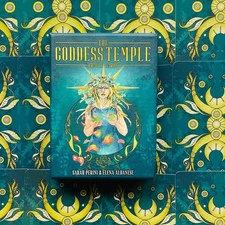 The Goddess Temple Oracle Cards Deck Esoteric Telling Lo Scarabeo NEW