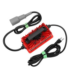 15A 48V Golf Cart Battery Charger with 3-Pin Plug for Club Car Precedent