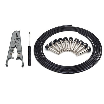SAPHUE Guitar Bass Patch Cable Multi Effects Guitar Pedal, Solderless Pedalbo...