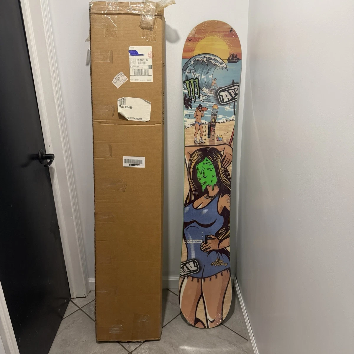 Monster Snowboard for sale | eBay