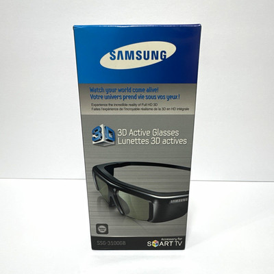 Samsung SSG-3100GB 3D Active Glasses for Smart TV Black NEW Factory Sealed