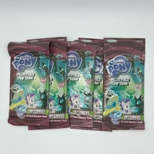 My Little Pony CCG Defenders of Equestria Booster Pack lot 5 Packs Sealed