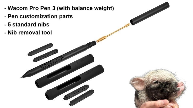 Wacom Pro Pen 3 Digital art Pen art stylus | For Cintiq Pro