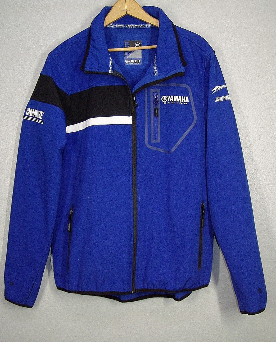 Yamaha Racing Technical Paddock Gear Blue JACKET Womens XL