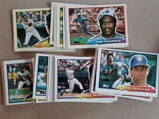 1989 TOPPS BIG BASEBALL CARDS YOU PICK BONDS MOLITOR GUIDRY BONILLA ETC