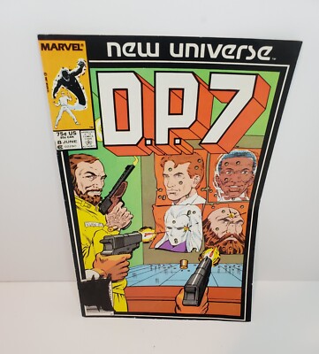 Marvel Comics D.P. 7 #8, 7 June 1987