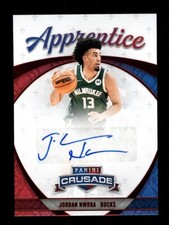 2021-22 CHRONICLES CRUSADE JORDAN NWORA APPRENTICE AUTOGRAPHS SIGNATURE - BUCKS