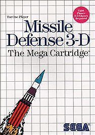 Missile Defense 3-D (Sega Master, 1987) for sale online