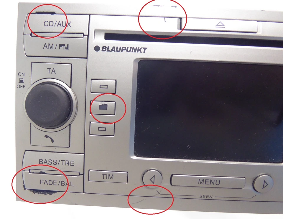 Ford Mondeo IV (BA7) CD Radio 7M2T-18K931-AC - Bild 2 von 4