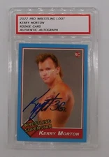 Kerry Morton Signed Pro Wrestling Trading Card Loot Rookie Card NWA RC Sealed