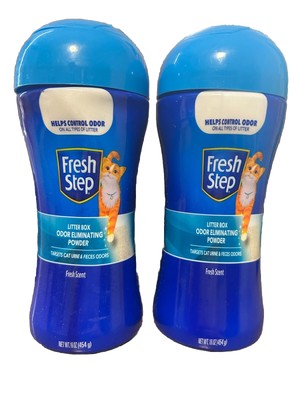 Fresh Step Litter Box Odor Eliminating Powder 