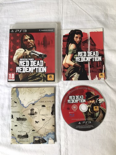 Red Dead Redemption PS3 – Complet Avec Carte, Rockstar, PEGI 18