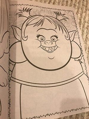 Big Bridget coloring page Trolls