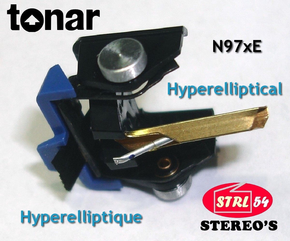 STYLET DIAMANT HYPERELLIPTIQUE TONAR pour SHURE M111E, M97xE ou REALISTIC RXT6 EUR 119,00 - FR