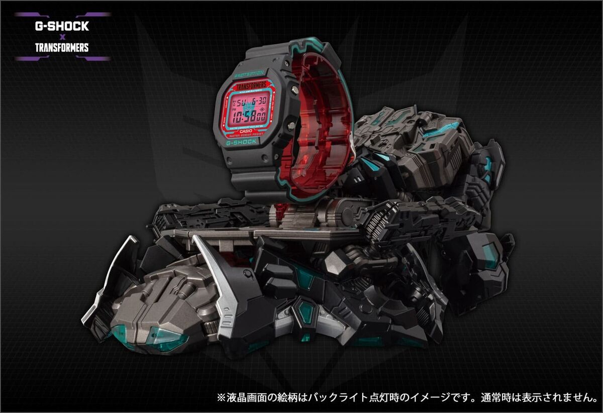 CASIO G-SHOCK x Transformers DW-5600TF19-SET Master Nemesis CASIO G-SHOCK x Transformers DW-5600TF19-SET Master Nemesis
