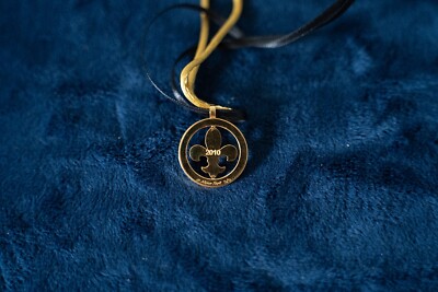 Mignon Faget Sterling Silver 925 New Orleans Amulet 2010 Fleur De