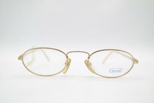 Vintage Charmant 4063 Gold Oval Glasses Eyeglass Frame NOS