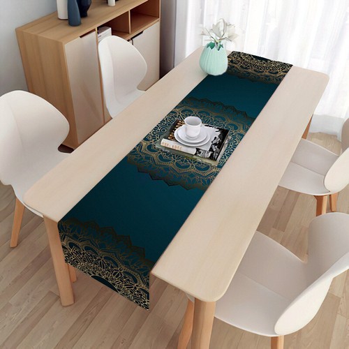 NEW AU Eid Mubarak Table Runner Ramadan Decor Home Islamic Muslim Party Decor - Picture 16 of 52