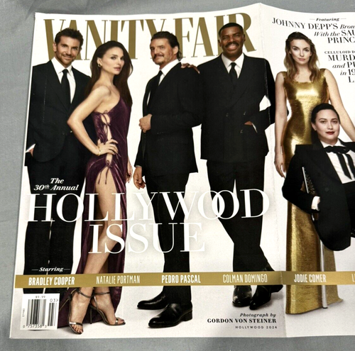 Vanity Fair Magazine March 2024 30th Annual Hollywood Issue Foldout Cover EUC - Picture 2 of 4