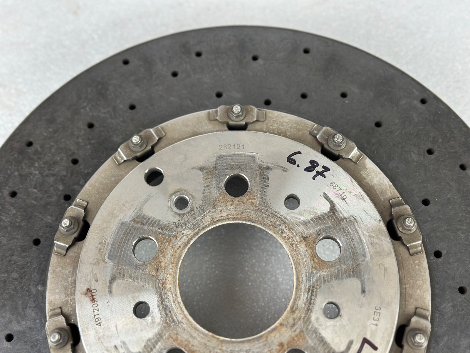 Ferrari 458, California, California T BRAKE ROTOR CCM Rear  282121 / 304561 used