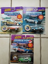 Johnny Lightning Set of 3 Dragsters Playing Mantis Toys 1995, 1997